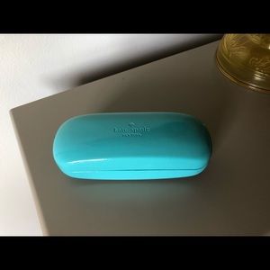 Kate Spade Tiffany blue eyeglass case
